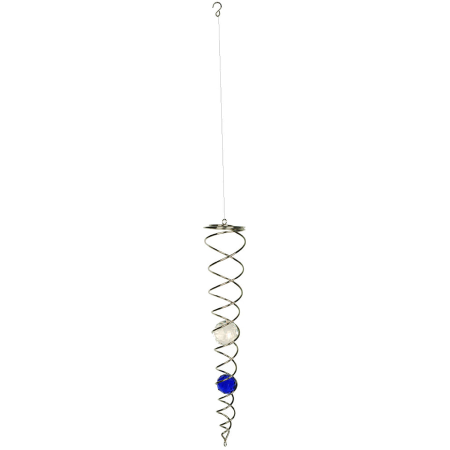 18" Double Clear Crystal Vortex