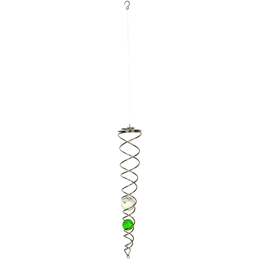 18" Double Clear Crystal Vortex
