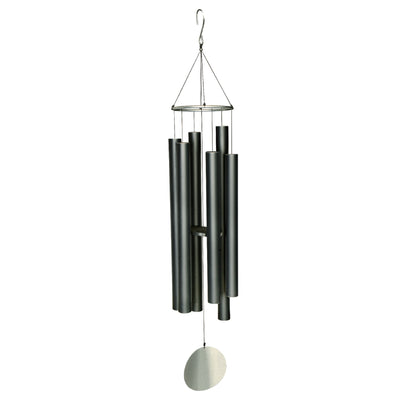 88" Black Aureole Tuned Wind Chime
